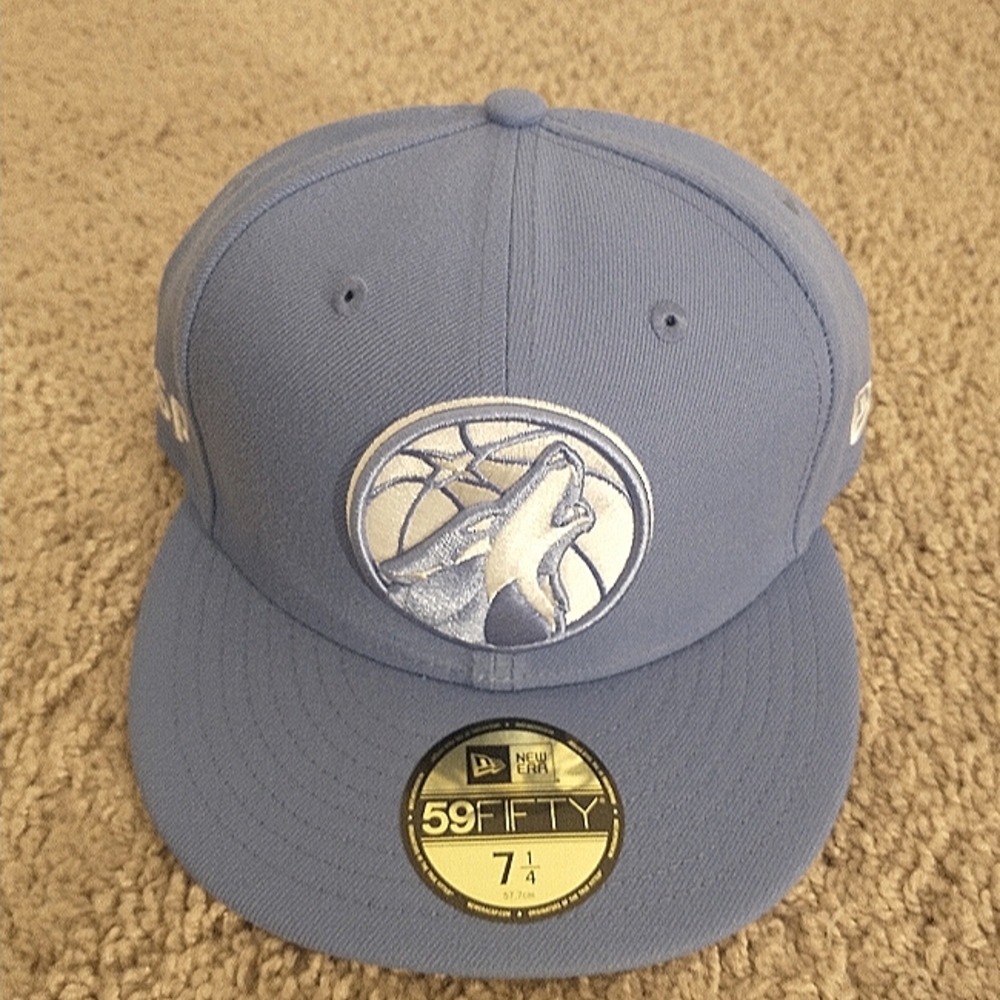 New Era 59Fifty Minnesota Timberwolves NBA hat size:71/4 color: Blue/white
